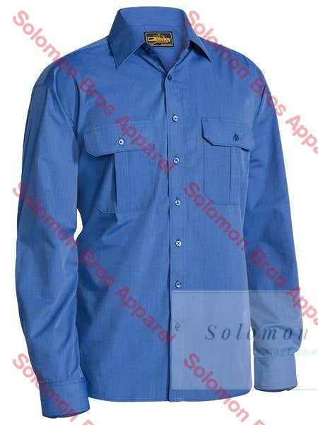 Bisley Metro Shirt L/S - Solomon Brothers Apparel