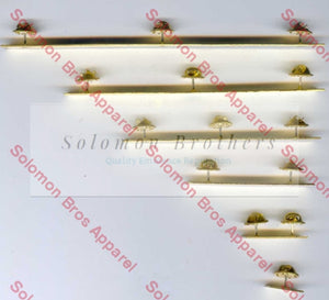 Brass Ribbon Bars - Solomon Brothers Apparel