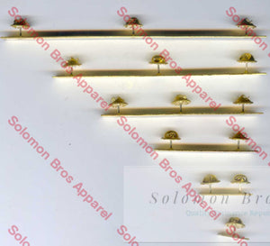 Brass Ribbon Bars - Solomon Brothers Apparel