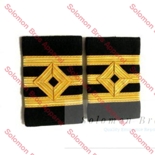 Chief Officer Soft Epaulettes - Merchant Navy - Solomon Brothers Apparel