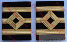 Load image into Gallery viewer, Chief Officer Soft Epaulettes - Merchant Navy - Solomon Brothers Apparel
