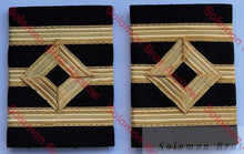 Load image into Gallery viewer, Chief Officer Soft Epaulettes - Merchant Navy - Solomon Brothers Apparel
