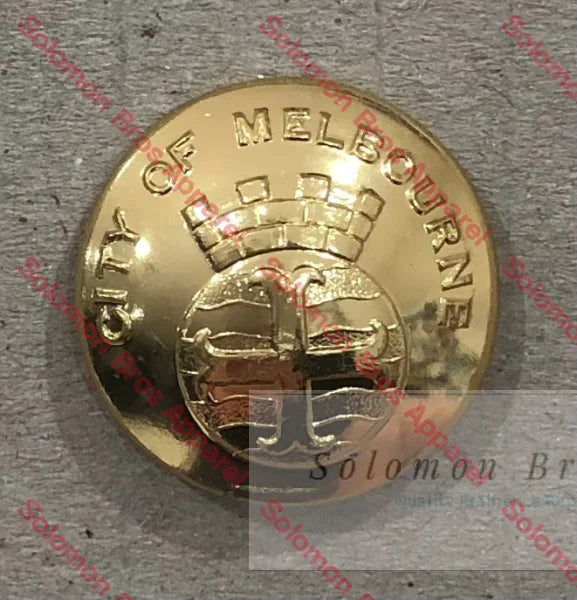 City of Melbourne Buttons - Solomon Brothers Apparel