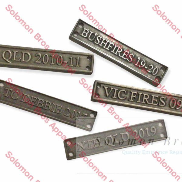 Clasps National Emergency Medal Medals