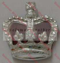 Load image into Gallery viewer, Crowns - Metal Silver Bullion Badge
