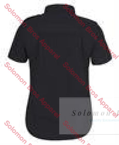 Epaulette Shirt Ladies Short Sleeve - Solomon Brothers Apparel