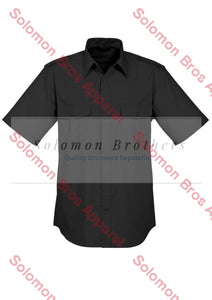 Epaulette Shirt Men’s Short Sleeve - Solomon Brothers Apparel