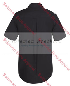Epaulette Shirt Men’s Short Sleeve - Solomon Brothers Apparel