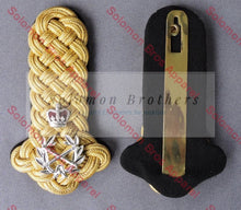 Load image into Gallery viewer, Field Marshal Plaited Shoulder Board Insignia
