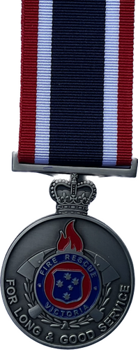 Fire Rescue Victoria (Frv) Long Service Medal Medals