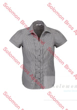Load image into Gallery viewer, Fringe Ladies Short Sleeve Blouse - Solomon Brothers Apparel
