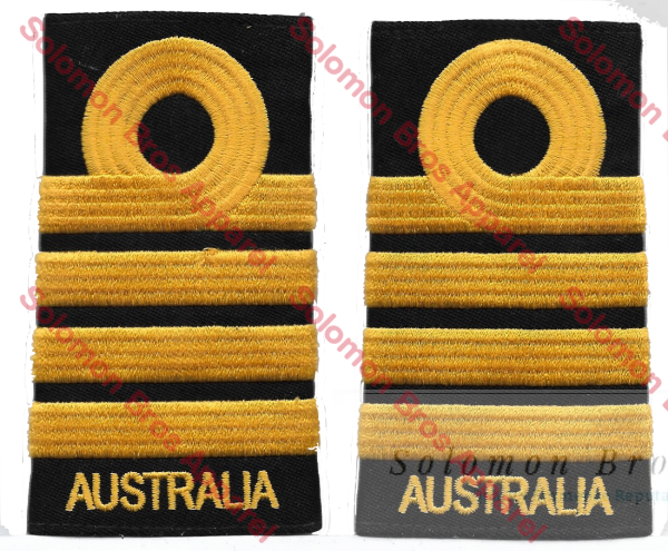 Insignia, Captain, RAN - Solomon Brothers Apparel