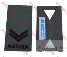 Load image into Gallery viewer, Insignia Corporal RAAF Shoulder Insignia

