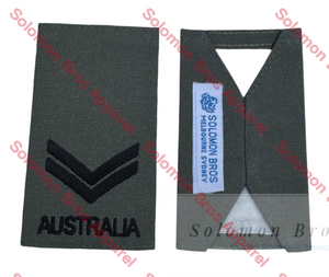 Insignia Corporal RAAF Shoulder Insignia