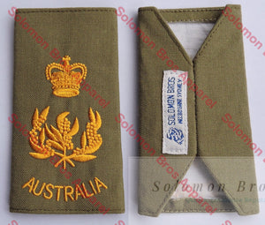 Insignia Governor General Army Shoulder