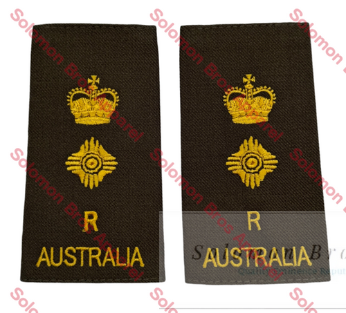 Insignia Lieutenant Colonel Army Retired Shoulder Insignia