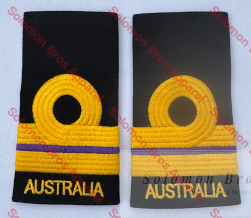 Insignia Lieutenant Marine Engineer Officer RAN Shoulder Insignia