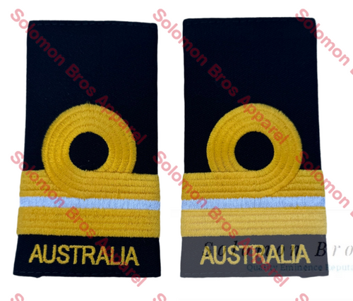 Insignia Lieutenant Supply Officer RAN Shoulder Insignia