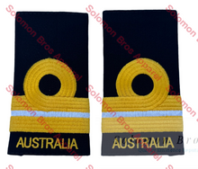 Load image into Gallery viewer, Insignia Lieutenant Supply Officer RAN Shoulder Insignia
