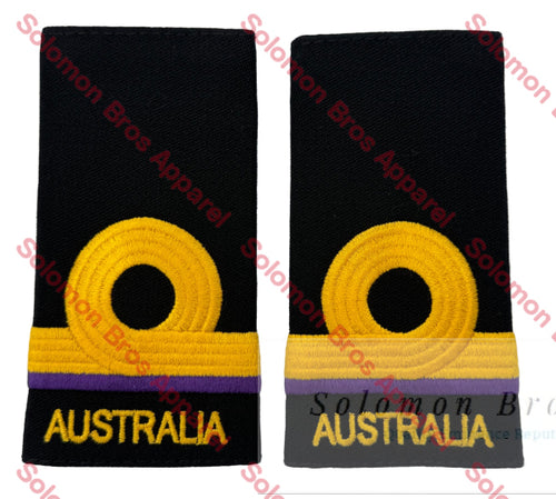 Insignia Sub Lieutenant Marine Engineer Officer RAN Shoulder Insignia