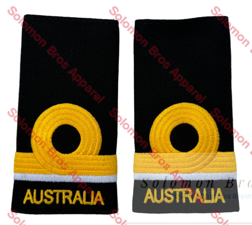 Insignia Sub Lieutenant Supply Officer RAN Shoulder Insignia