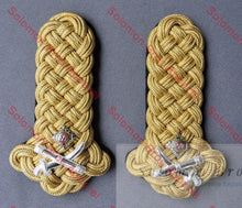 Load image into Gallery viewer, Major General Plaited Shoulder Board Insignia
