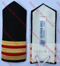 Load image into Gallery viewer, Medical Hard Epaulettes - Merchant Navy Shoulder Insignia
