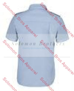 Merchant Navy Epaulette Shirt Ladies Short Sleeve - Solomon Brothers Apparel