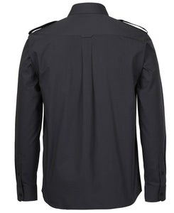 Merchant Navy Epaulette Shirt Mens Long Sleeve - Solomon Brothers Apparel