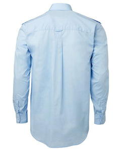 Merchant Navy Epaulette Shirt Mens Long Sleeve - Solomon Brothers Apparel