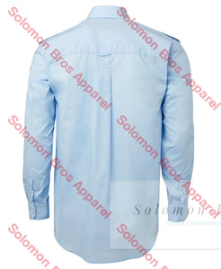 Merchant Navy Epaulette Shirt Mens Long Sleeve - Solomon Brothers Apparel