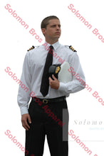 Load image into Gallery viewer, Merchant Navy Epaulette Shirt Mens Long Sleeve - Solomon Brothers Apparel
