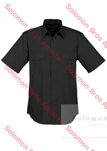 Merchant Navy Epaulette Shirt Mens Short Sleeve - Solomon Brothers Apparel