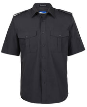 Load image into Gallery viewer, Merchant Navy Epaulette Shirt Mens Short Sleeve - Solomon Brothers Apparel
