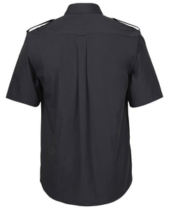 Merchant Navy Epaulette Shirt Mens Short Sleeve - Solomon Brothers Apparel