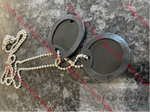 Military Identification Dog Tags Australian not embossed