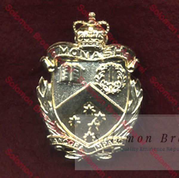 Monash University Regiment Cap badge - Solomon Brothers Apparel