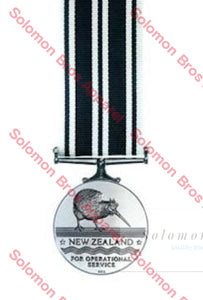 New Zealand Operational Service Medal - Solomon Brothers Apparel