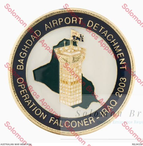 Operationl Falconer Medallion - Solomon Brothers Apparel