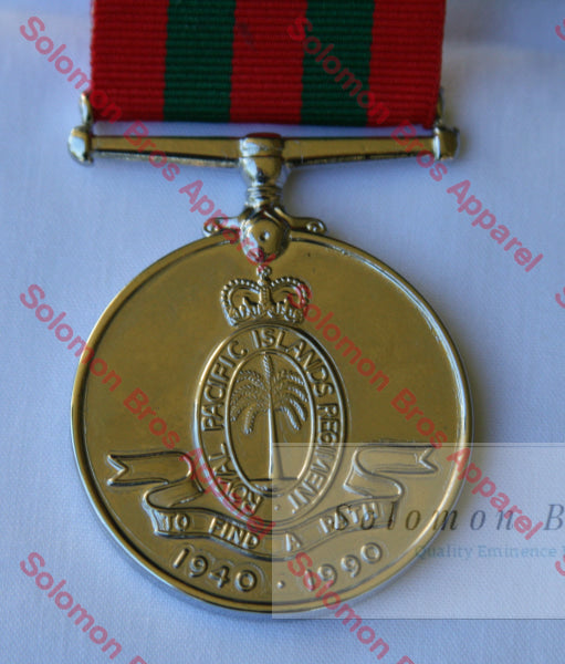 P.n.g. Pir ( Royal Pacific Island Regiment ) 1940-1990 Anniversary Medal Medals