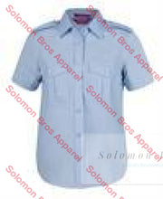 Load image into Gallery viewer, Pilot Epaulette Shirt Ladies Short Sleeve - Solomon Brothers Apparel
