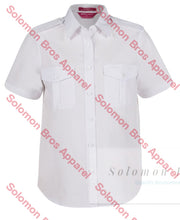 Load image into Gallery viewer, Pilot Epaulette Shirt Ladies Short Sleeve RMIT - Solomon Brothers Apparel
