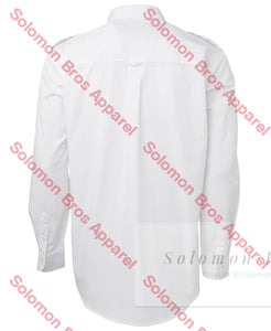 Pilot Shirts Epaulette Mens Long Sleeve RMIT - Solomon Brothers Apparel
