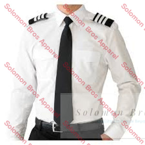 Pilot Shirts Epaulette Mens Long Sleeve RMIT - Solomon Brothers Apparel