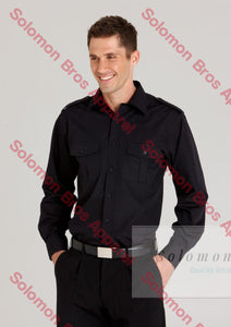 Pilot Shirts Epaulette Mens Short Sleeve - Solomon Brothers Apparel