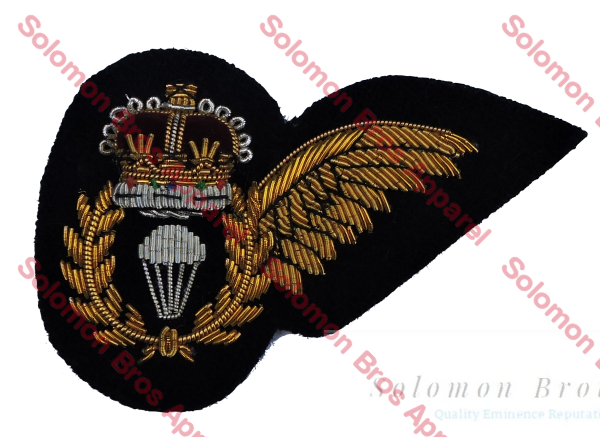 R.A.A.F Badge, Parachute, Half Wing, Regular - Solomon Brothers Apparel