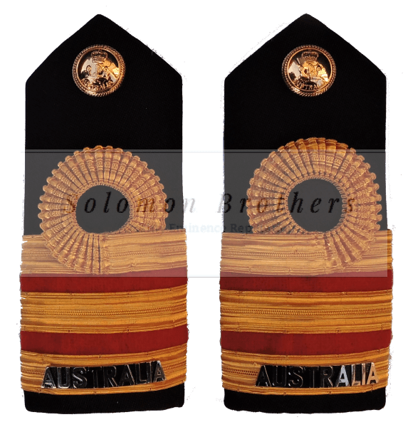 R.A.N. Commander Medical Surgeon Shoulder Board - Solomon Brothers Apparel