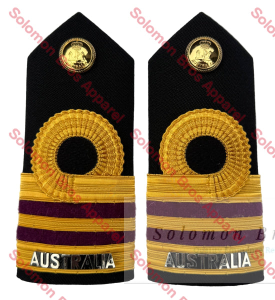 R.A.N. Lieutenant Commander Marine Engineer Officer Shoulder Board Shoulder Insignia