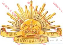 Load image into Gallery viewer, Rising Sun Badge - Solomon Brothers Apparel
