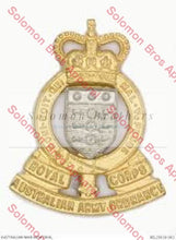 Load image into Gallery viewer, Royal Australian Army Ordinance Corps Cap Badge - Solomon Brothers Apparel
